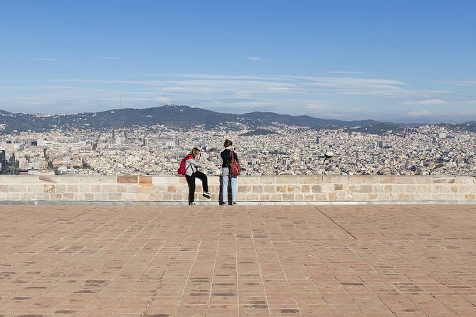 Barcelona: Old Town, Montjuic Castle, Cable Car Small Group Tour - Parc de Montjuïc and the long return downhill