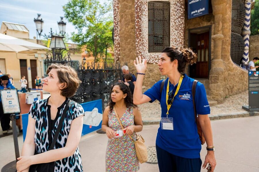 Barcelona: Park Guell Guided Tour with Skip The Line Entry - Entering through Gaudí’s colorful gateway