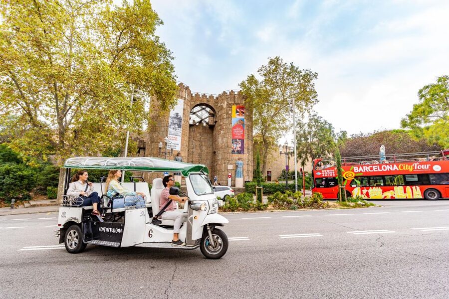 Barcelona: Private City Tour by Eco Tuk Tuk - Port Vell, Ciutadella Park, and the Olympic Port