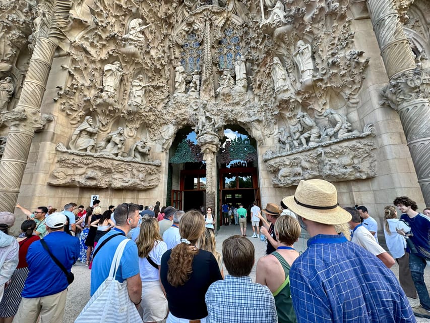 Barcelona: Sagrada Familia Entry Ticket and Guided Tour - Inside the basilica, where light does the talking