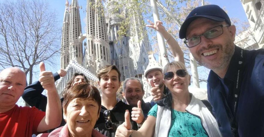 Barcelona & Sagrada Familia Half-Day Tour with Hotel Pickup - Walking through the Gothic Quarter