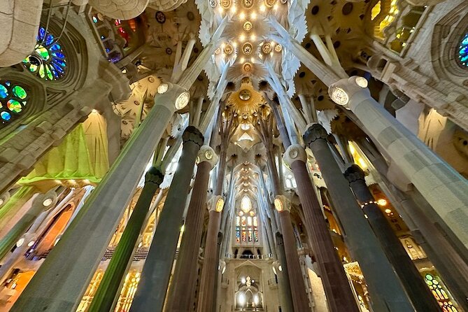 Barcelona: Sagrada Familia & Park Guell Guided Tour + Transfer - Walking, meeting points, and practical planning