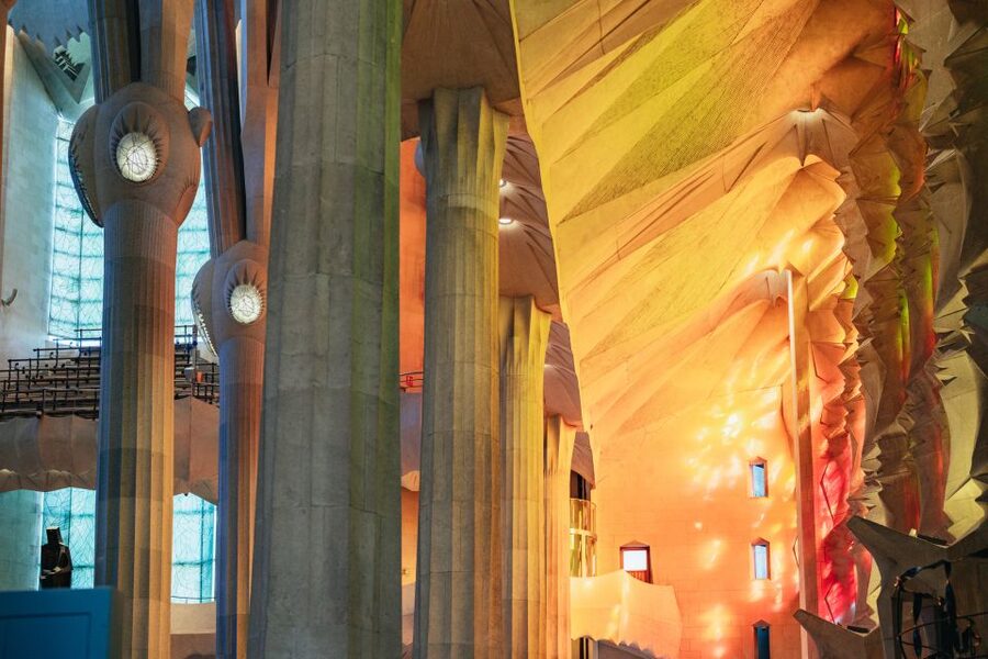 Barcelona: Sagrada Familia Skip-the-Line Entry Ticket & Tour - Inside the basilica, where light does the talking