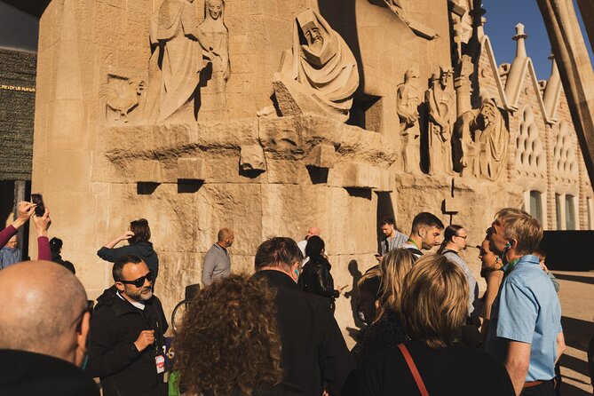 Barcelona: Sagrada Familia Skip-the-Line Guided Tour and Tickets - Inside the basilica: light, structure, and symbols