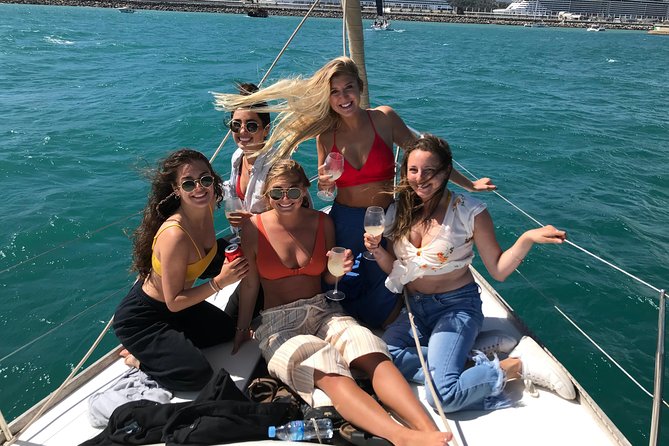 Barcelona Sailing: Light Snacks & Open Bar with Private Option - The Barcelona Skyline from Offshore
