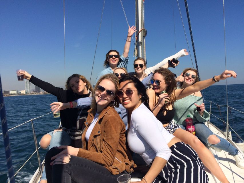 Barcelona: Sailing Tour with Vermouth and Drinks - Taking the helm and learning basic sailing