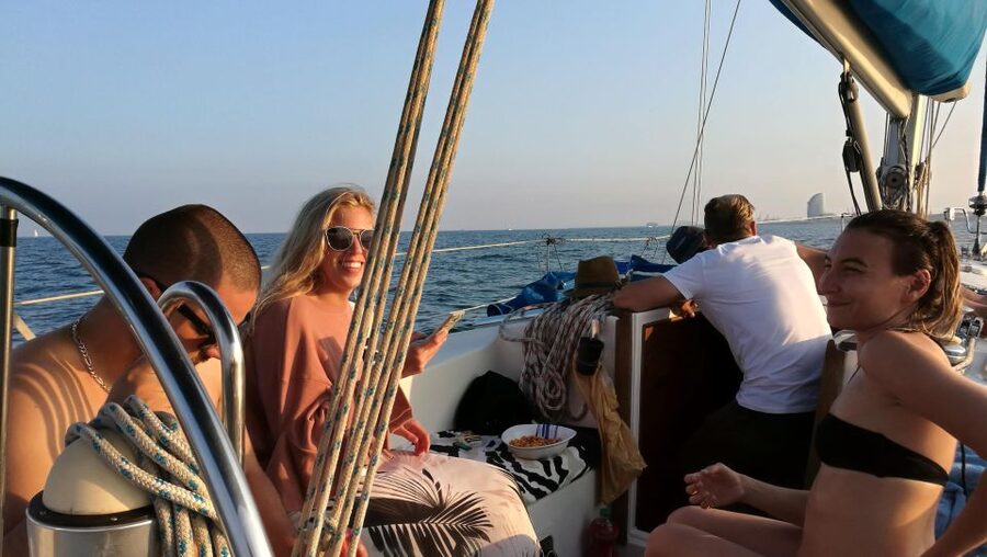 Barcelona: Sailing Trip with Drinks and Snacks - Sunset trips, family outings, and changing weather