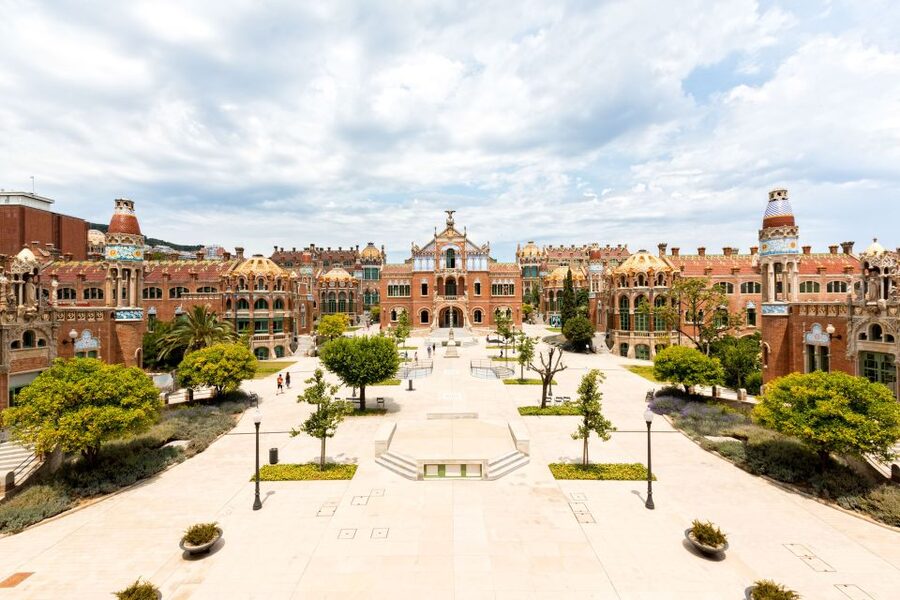 Barcelona: Sant Pau Recinte Modernista Entry Ticket - The pavilions: beauty with a medical purpose