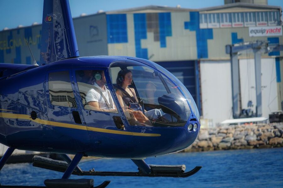 Barcelona: Scenic Helicopter Flight - Barcelona’s coastline from the Barcelona Heliport