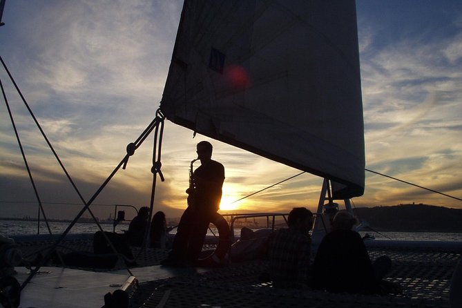 Barcelona Sunset Live Jazz Music Cruise - Leaving Barcelona Harbor behind