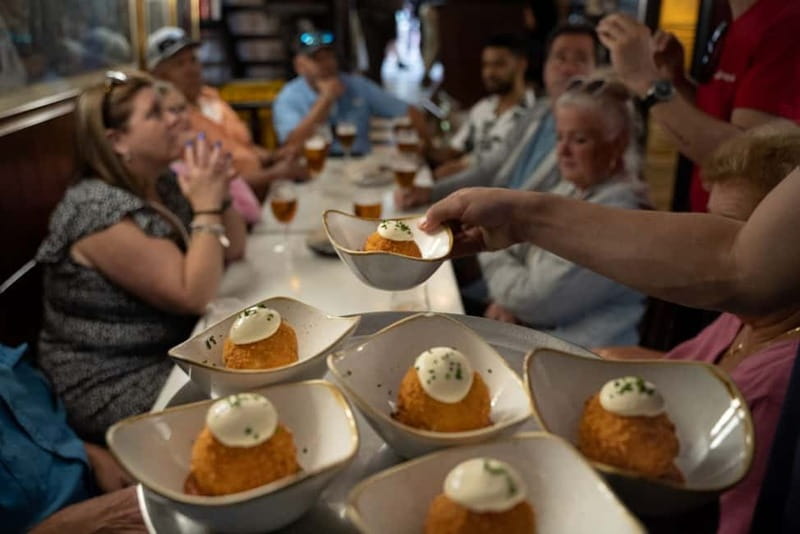 Barcelona: Tapas and Drinks Tour of Old Town - A sweet surprise near Sant Felip Neri