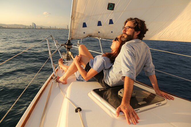 Barcelona Unique Sunset Sailing Experience with Tapas & Open Bar - Two hours along Barcelona’s coast