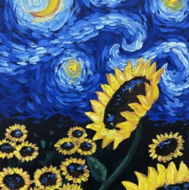 Barcelona: Wine and Van Gogh Paint and Sip Painting Class - What the Barcelona paint and sip class is really like