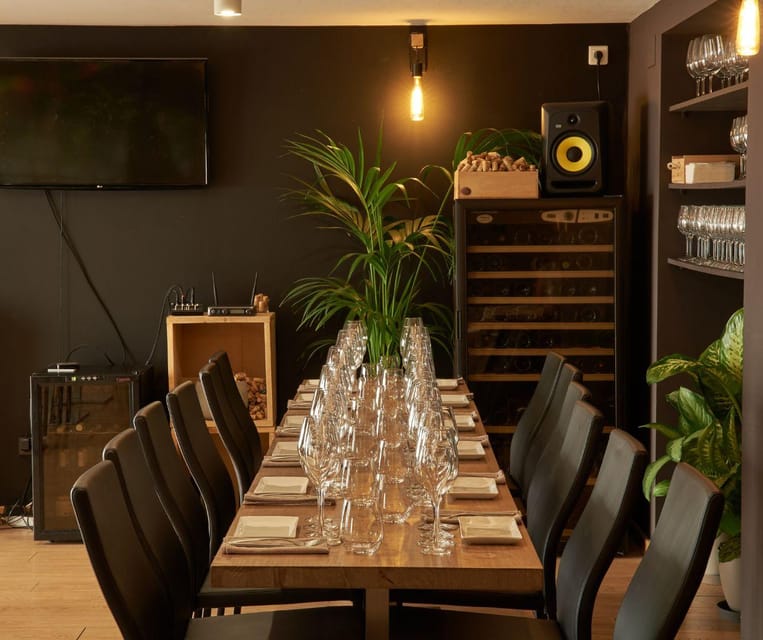 Barcelona: Wine Tasting and Tapas 5-Course Pairing Dinner - Starting at Vivinos Wine Bar in central Barcelona