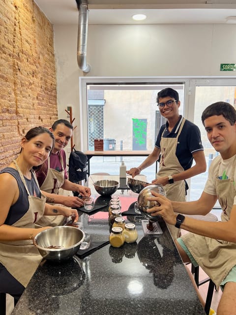 Bean to Bar Chocolate Workshop in Barcelona - Roasting, peeling, and grinding cacao yourself