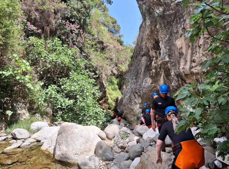 Benahavís: Guided Canyoning Adventure (Benahavís River Walk) - GoPro memories without carrying your phone