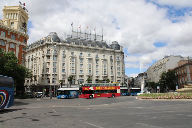 Big Bus Madrid Panoramic City Tour - Retiro Park, Cibeles, and the grand east side