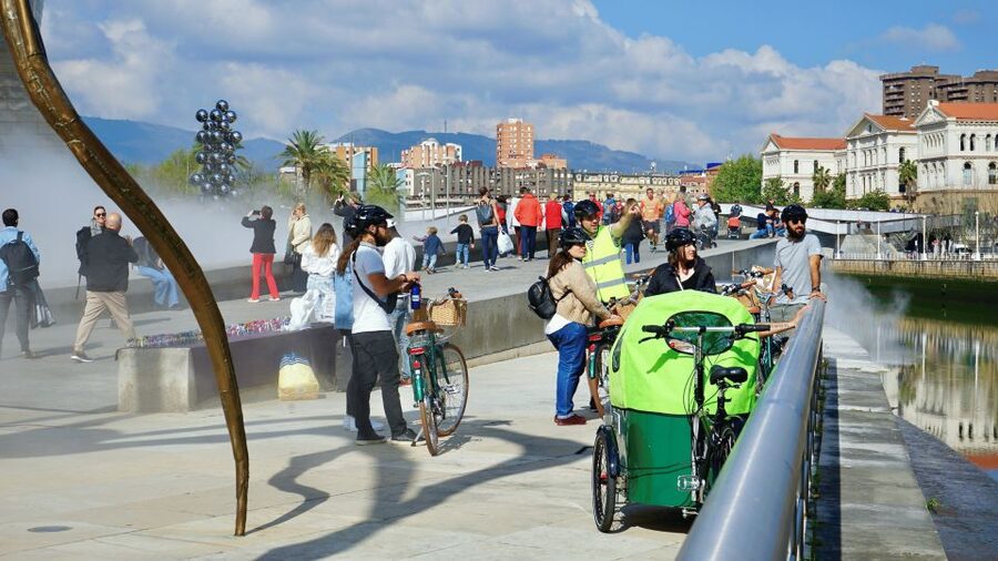 Bilbao: City Highlights Guided Bike Tour - Euskalduna Palace and Bilbao’s industrial past