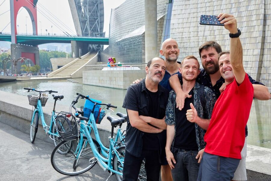 Bilbao: Guided Highlights Small Group or Private E-Bike Tour - San Mamés and the Athletic Club spirit