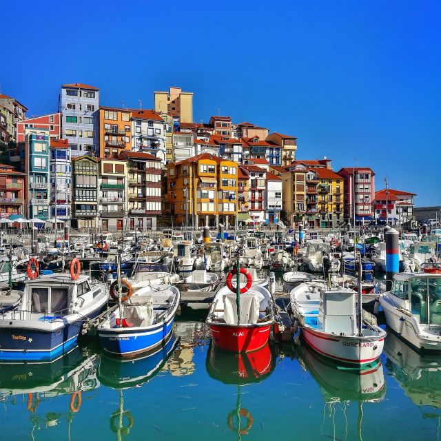 Bizkaia Bridge, Gaztelugatxe, Bermeo and Gernika from Bilbao - Neguri mansions and the road toward Butron