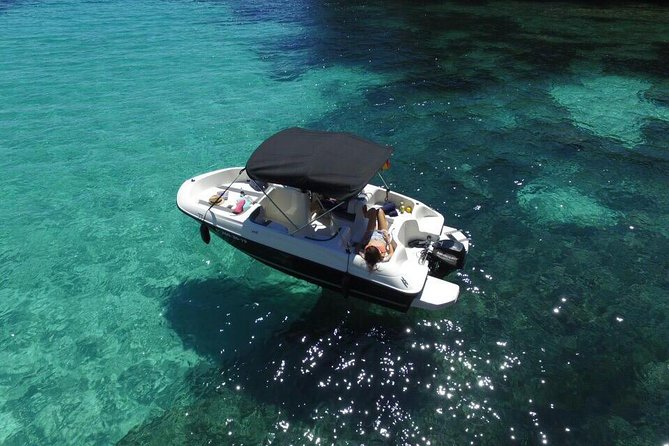 boat rental - Cala Fornells, the best reason to bring a mask