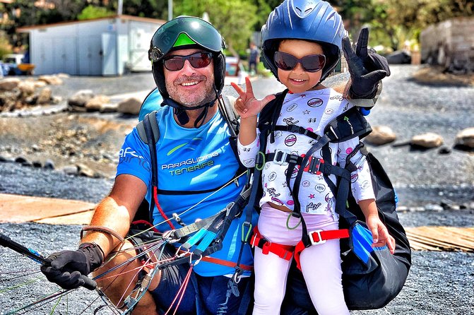 BRONZE tandem paragliding flight in South Tenerife, free pick up - Tips for a smoother takeoff and landing