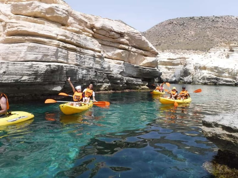 Cabo de Gata: Kayak & Snorkel Excursion in Natural Park - The 15-minute safety briefing and kayak lesson