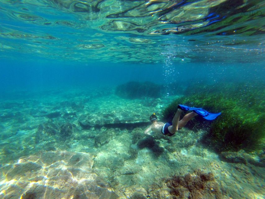 Cabo de Gata: Natural Park Kayaking and Snorkel Excursion - The first 75 minutes: coves, caves, and volcanic cliffs
