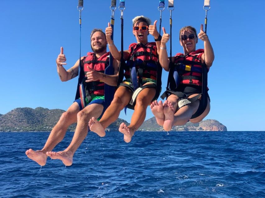Cala Bona: Parasailing Experience - Reaching 100 metres above the sea