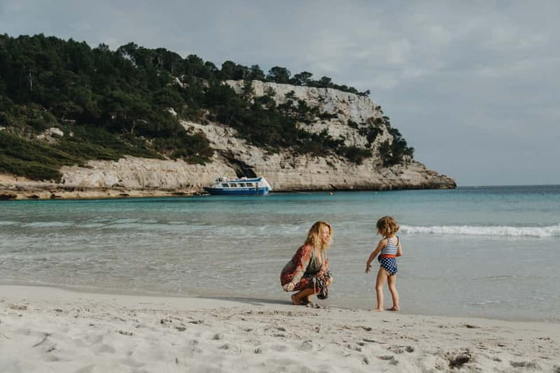 Cala'n Bosc: 3.5-Hour South Coast Sightseeing Boat Trip - Leaving Cala’n Bosch for Menorca’s south coast
