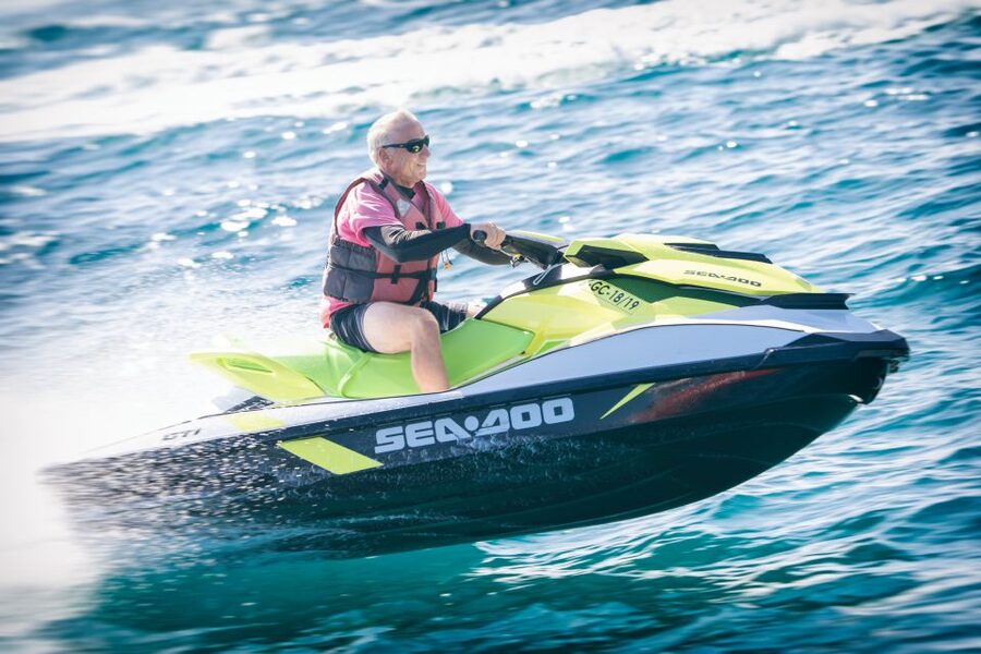 Caleta de Fuste: Jet Ski Circuit Experience - Meeting at Puerto Castillo Before the Ride