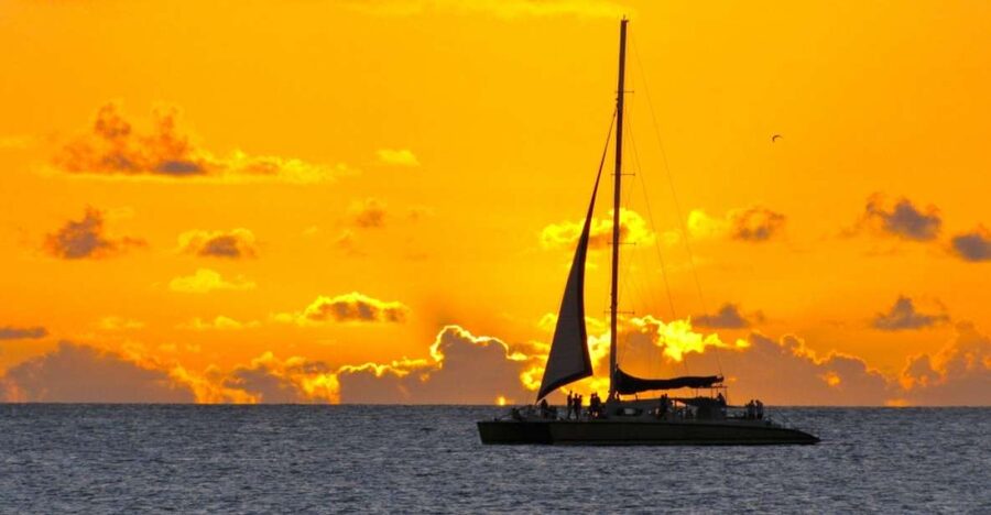 Cambrils: Costa Dorada Sunset Catamaran Cruise with Drinks - Key points to know before sailing