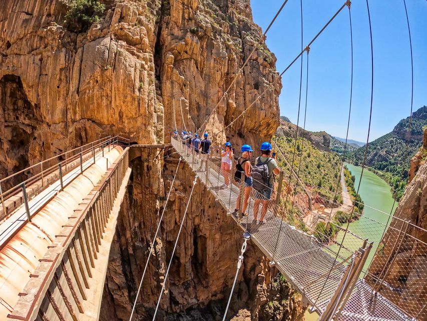 Caminito del Rey: Entry Ticket - The first walkways reveal the scale