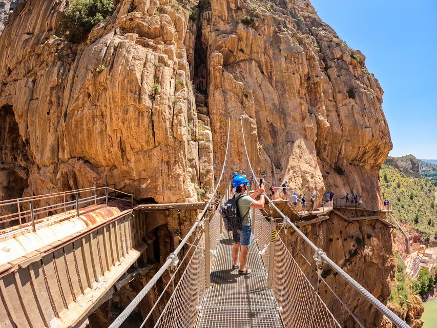 Caminito del Rey: Entry Ticket - The gorge, ravines, and final suspension bridge