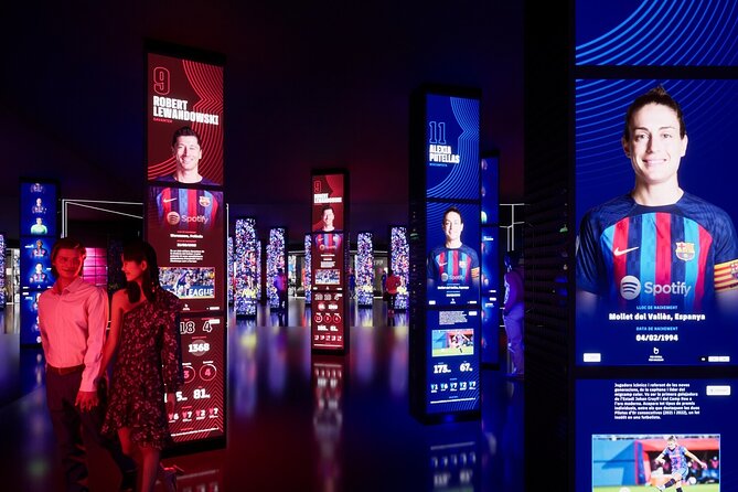 Camp Nou Immersive Tour F.C.Barcelona Museum: Open Date Ticket - What the one-hour duration means