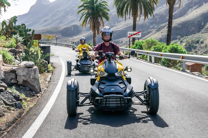 Can-am Ryker three wheels tricycle Mountain Tour (Maspalomas) - Five useful things to know before riding