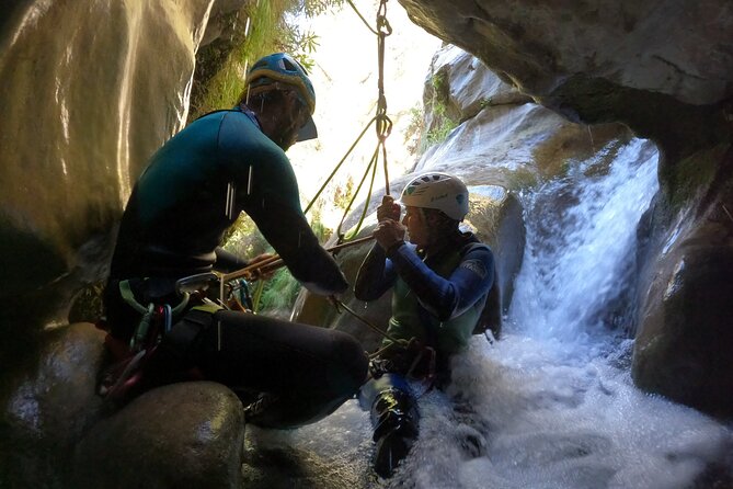 Canyoning Rio Verde from Nerja - Guides who keep the mood relaxed