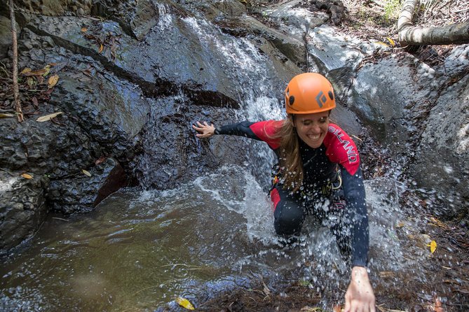 Canyoning with Waterfalls in the Rainforest - Small Groups ツ - Walking, jumping, sliding, and abseiling through the water