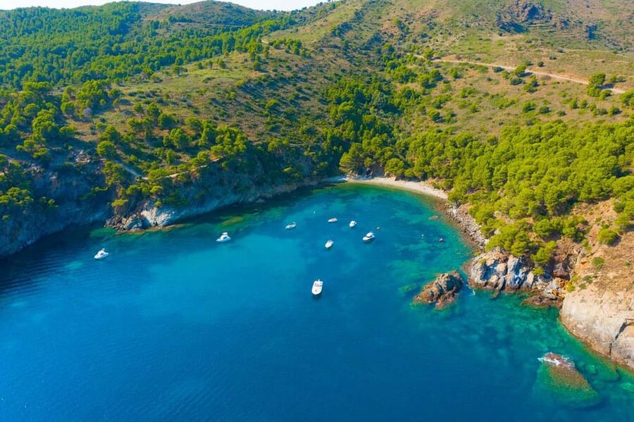 Cap Norfeu: Costa Brava Catamaran Trip with Underwater Views - Cap Norfeu and the protected Cap de Creus coast