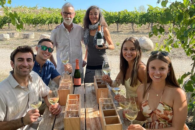 Cava tour to 3 family wineries with hotel pick-up - From Barcelona to the Penedès vineyards