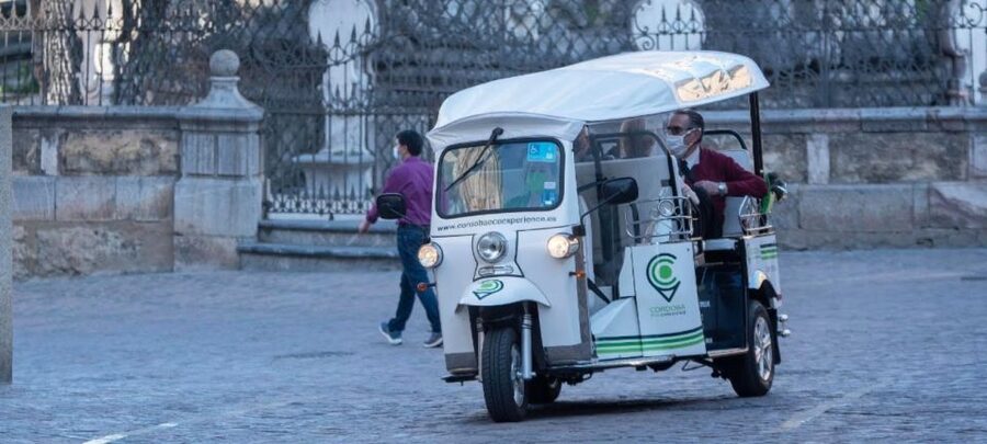 Córdoba: Guided City Tour by Tuk-Tuk - Crossing the Roman Bridge