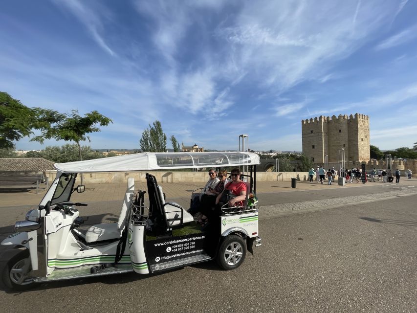 Córdoba: Guided City Tour by Tuk-Tuk - Jewish quarter, patios, and the old lanes