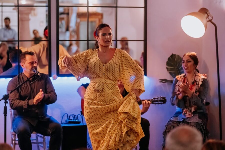 Córdoba: Tablao Flamenco at Doble de Cepa with Optional Meal - A flamenco show in the lanes of the Judería