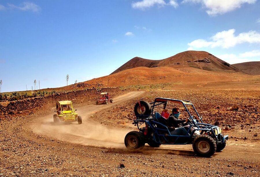 Corralejo: Buggy Safari Tour - On the road first, then onto the dirt