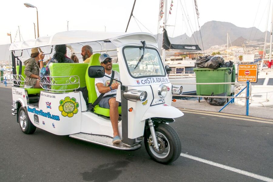 Costa Adeje: Double Tuk Tuk Tour - Puerto Colón and the Coastline