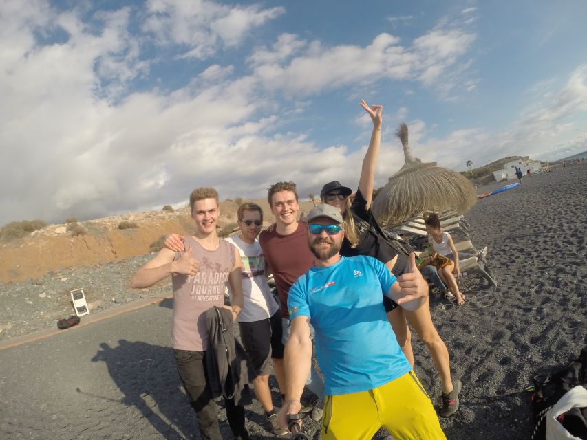 Costa Adeje: Tandem Paragliding Flight - The van ride and the 700-meter takeoff