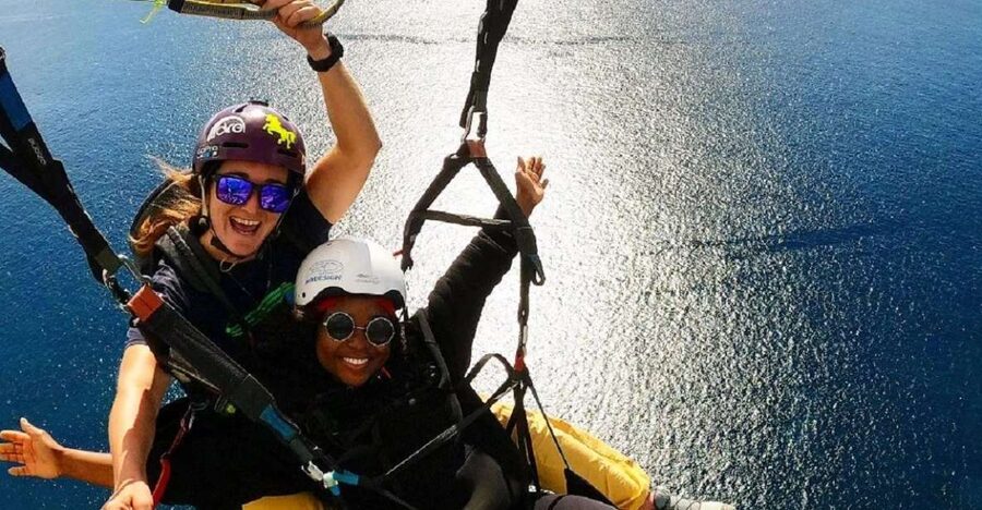 Costa Adeje: Tandem Paragliding Flight with Pickup - Hotel pickup and the 25-minute ride uphill