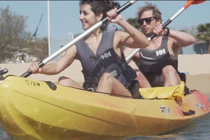 Costa Brava: Kayak, Snorkel, Photos, Lunch, Beach & Cliff Jump! - Snorkeling in clear Mediterranean water