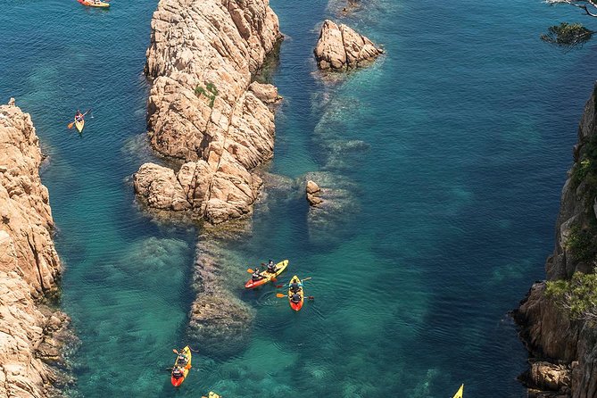 Costa Brava Kayaking and Snorkeling Small Group Tour with Lunch - Kayaking under the Camino de Ronda