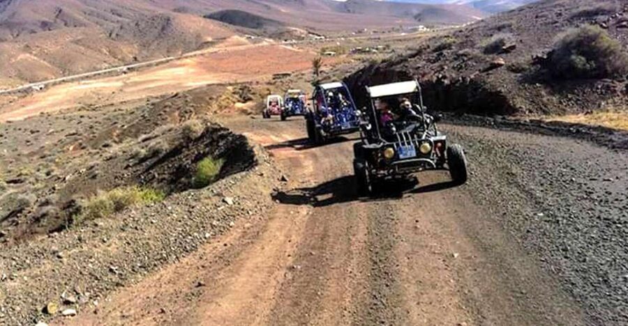 Costa Calma: Buggy Safari - Riding between desert hills and dry riverbeds